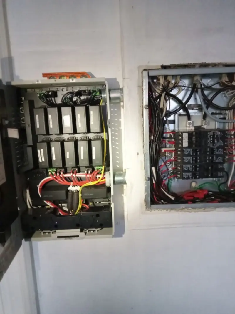 Electrical panel upgrade completed for Commercial Electrician Services in Annandale